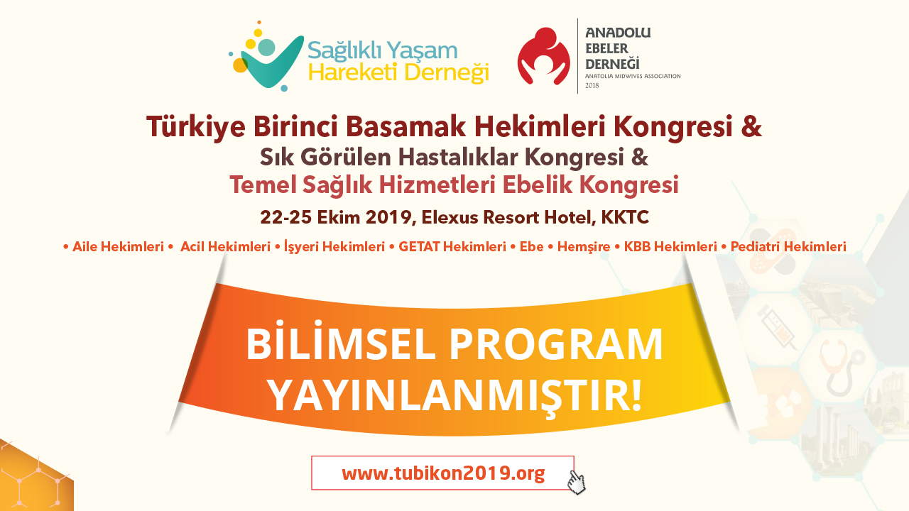 TÜBİKON 2019Kongre Bilimsel Programı Yayınlandı